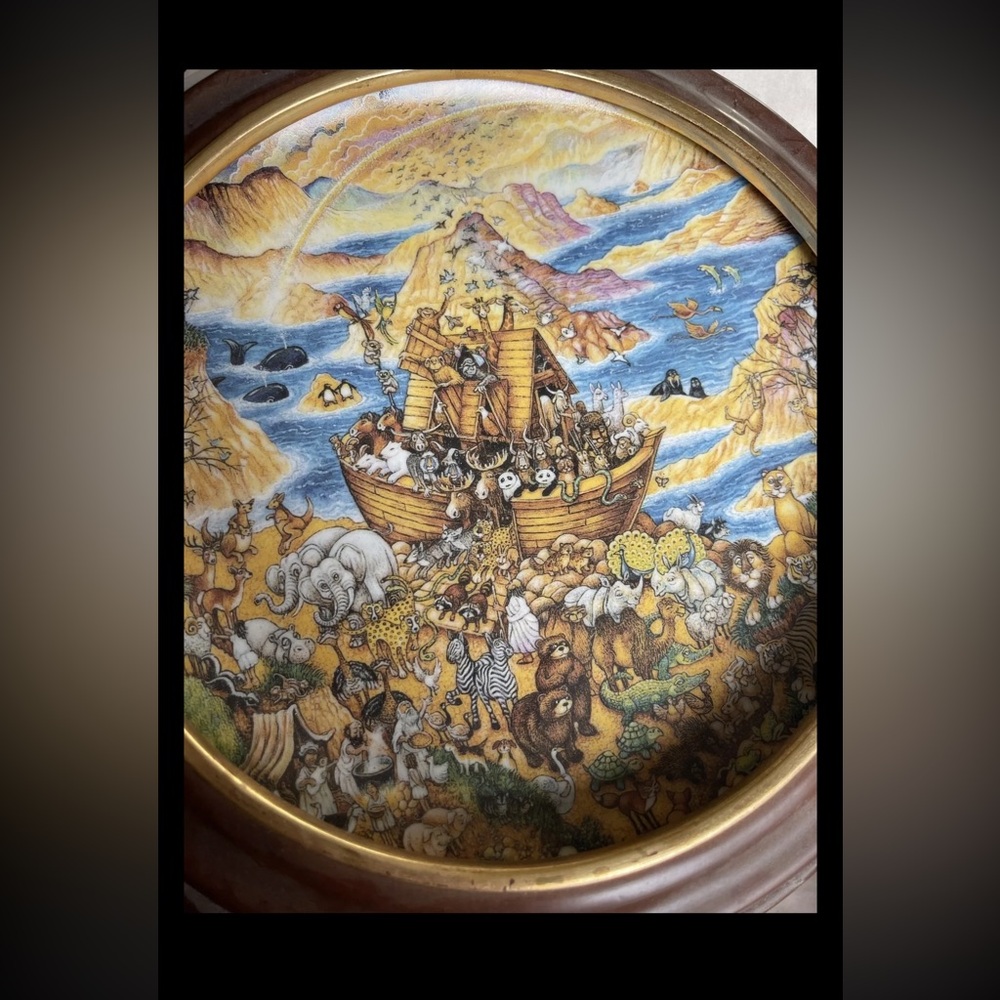 Limited edition Franklin mint decorative plate